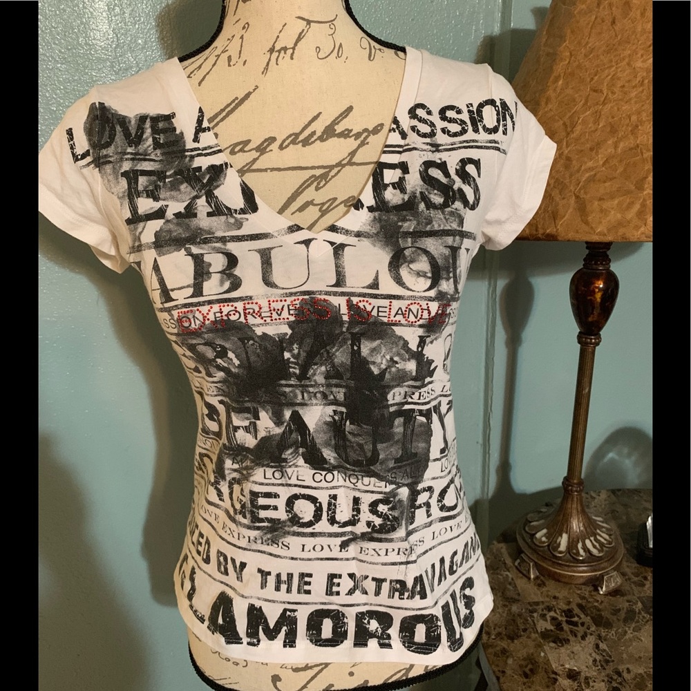 Express short sleeve top